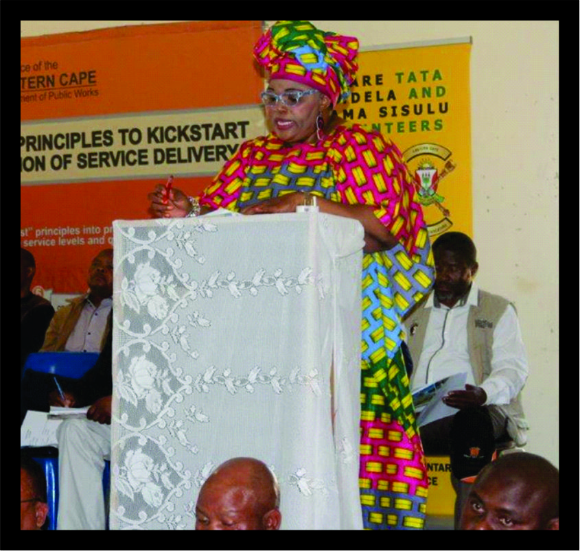 You are currently viewing The Honourable MEC,Pemmy Majodina, holds  Stakeholder Engagement Session in Sterkspruit