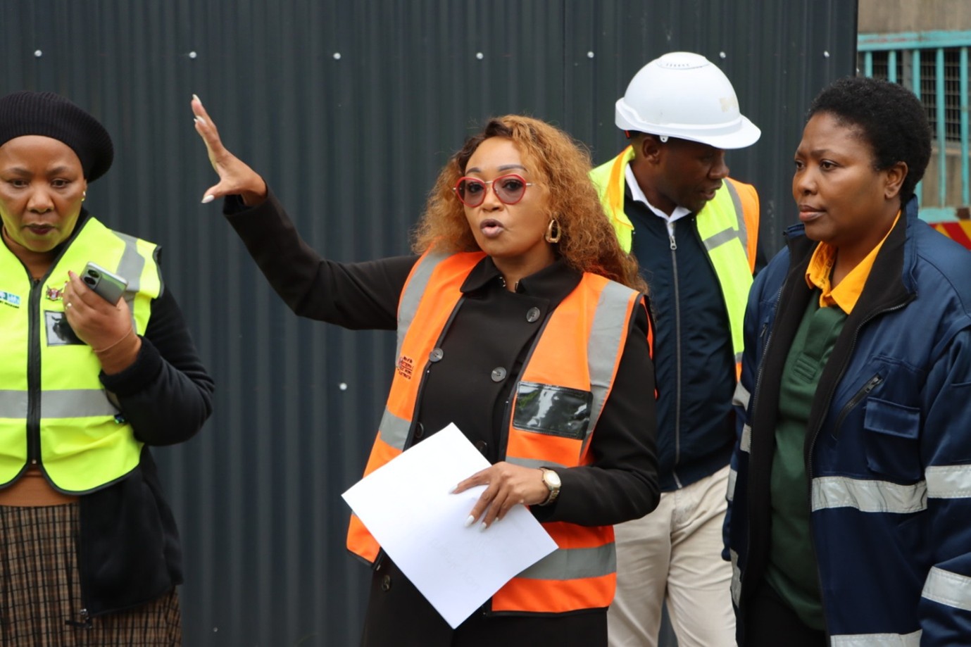 You are currently viewing Portfolio Committee on Public Works and Infrastructure Inspects Botha Sigcau Building.